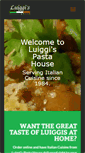 Mobile Screenshot of luiggis.ca